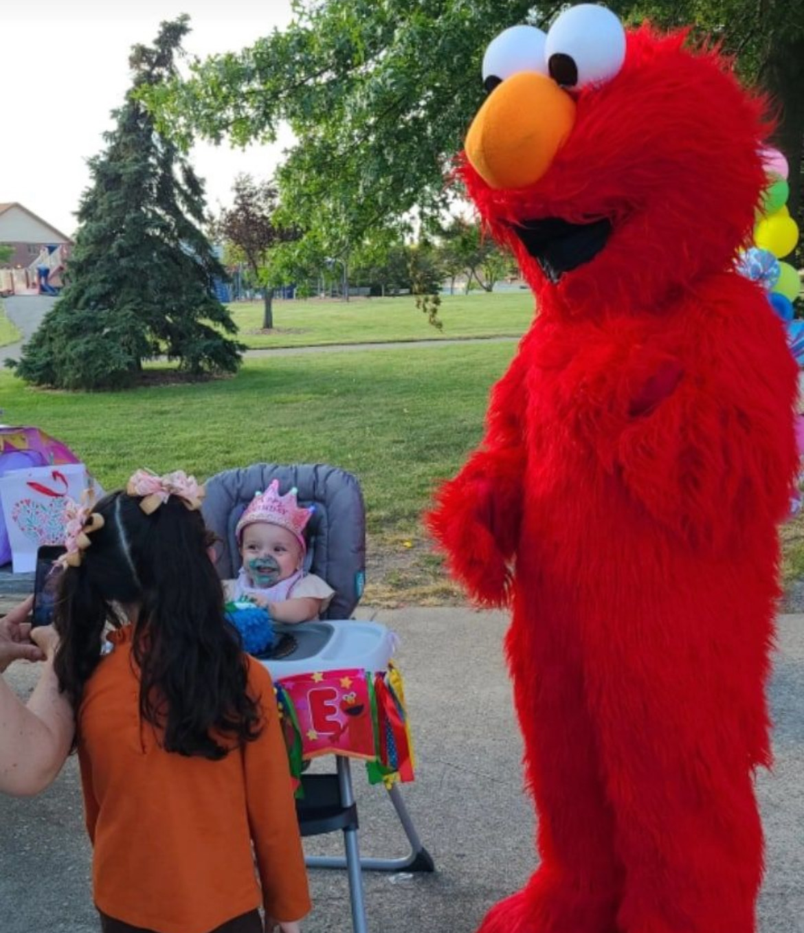 Elmo party entertainment Inland Empire