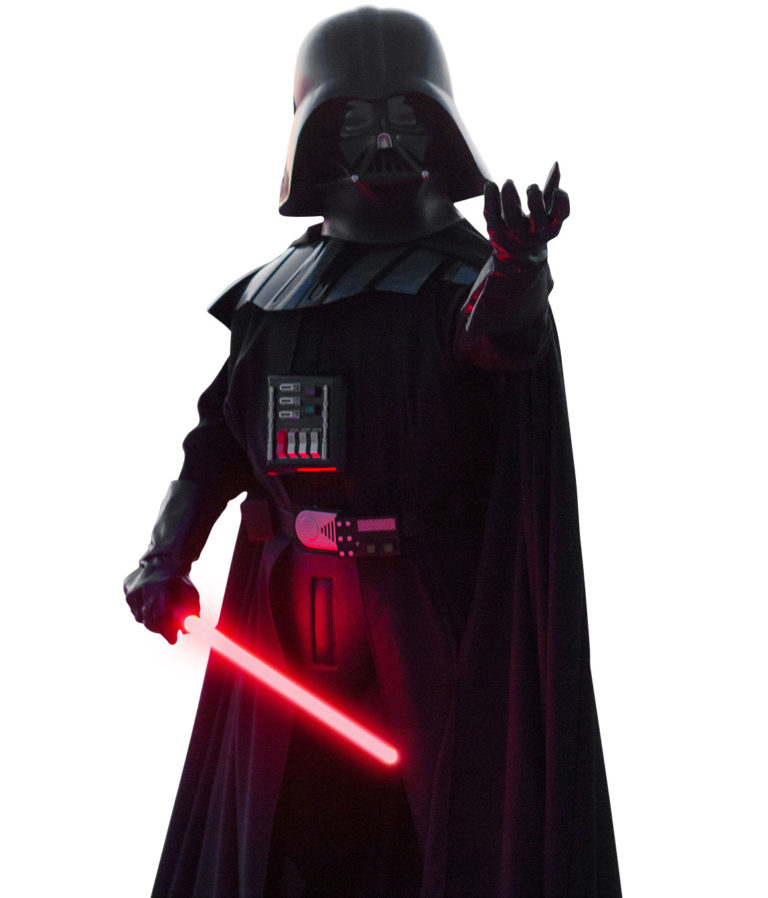 Darth Vader party character for kids in los angeles