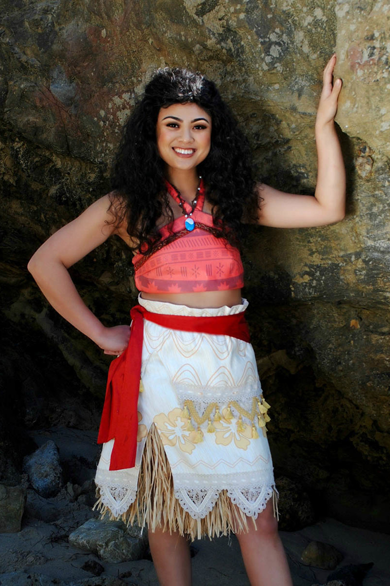 Moana party character for kids in los angeles